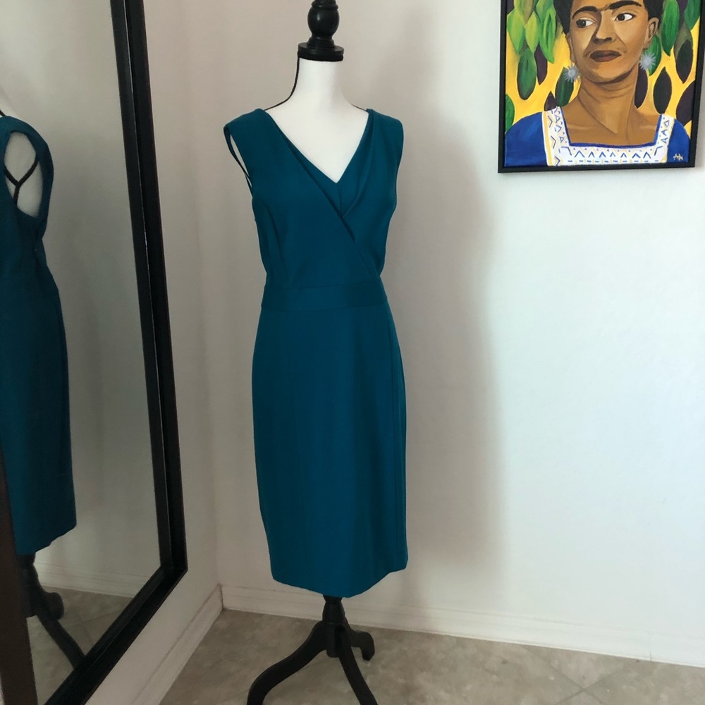 Beautiful Classiques Intier (Nordstrom) Aqua Dress